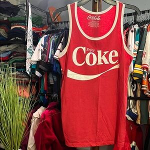 Red Coca-Cola Tank Top